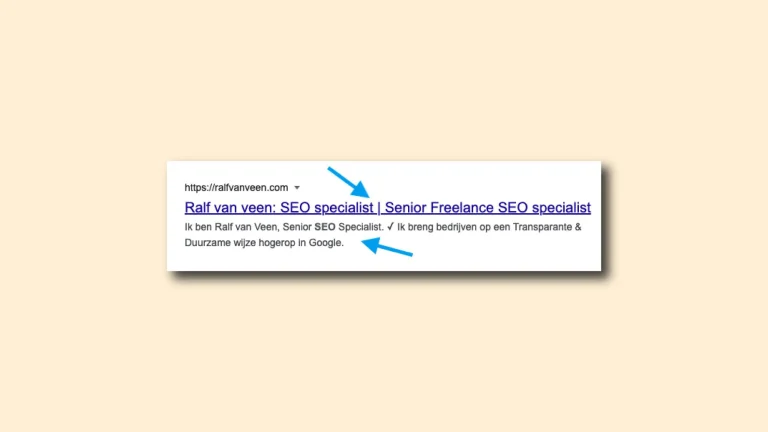 SEO meta data
