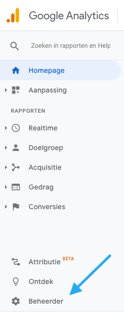 Google Analytics | Toegang verlenen tot een account - 02