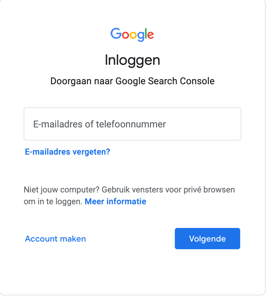 Google Search Console - 01