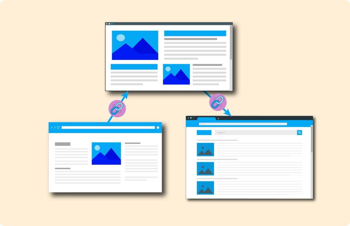Utilizar elementos visuales para potenciar los enlaces